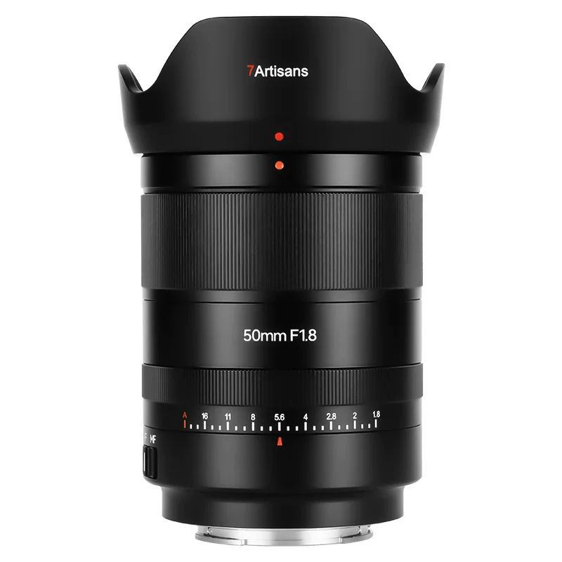 Автообъектив 7artisans AF 50 мм f/1.8 стандартный для полнокадровых камер, совместим с байонетом Nikon Z