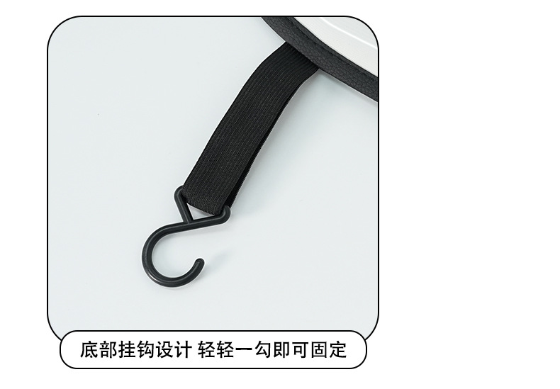Cartoon Car Anti-Kick Pad, Debris Bag, Panda Car Seat Back Anti-Dirty Pad, Car Leather Multi-Functional Protective Pad