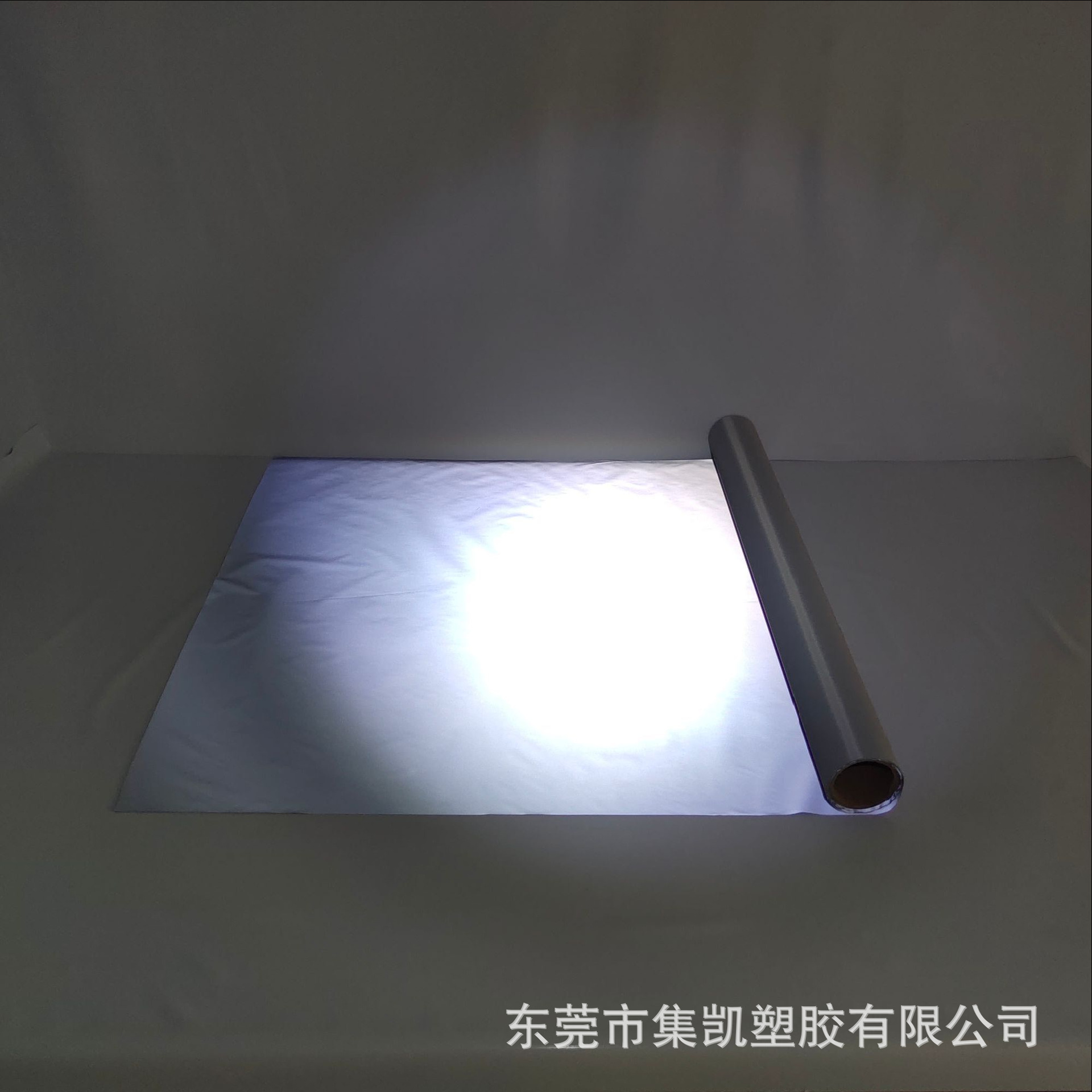 厂家现货化纤高亮反光布多宽度车缝不散边校服服装冲锋衣鞋材专用