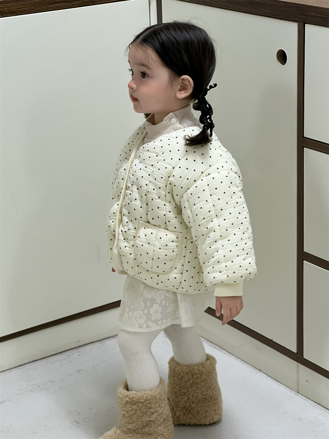 Baby invierno ropa de invierno para niños coreanos más gruesa ropa de niñas abrigo de algodón bebé invierno ropa infantil invierno