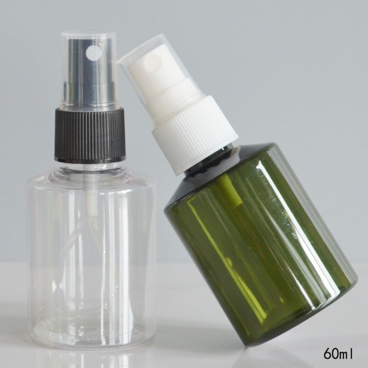 60ml斜め肩スプレーボトルpetペットボトル化粧品分注ボトル爽やかな水の小さなスプレーボトル香水スプレーボトル|undefined