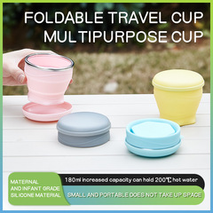 Summerportable foldableシリコーンウォーターカップ