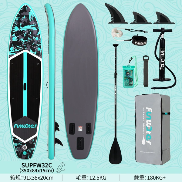 SUPFW32C — 335 см, зелёный камуфляж (с креплением для камеры)