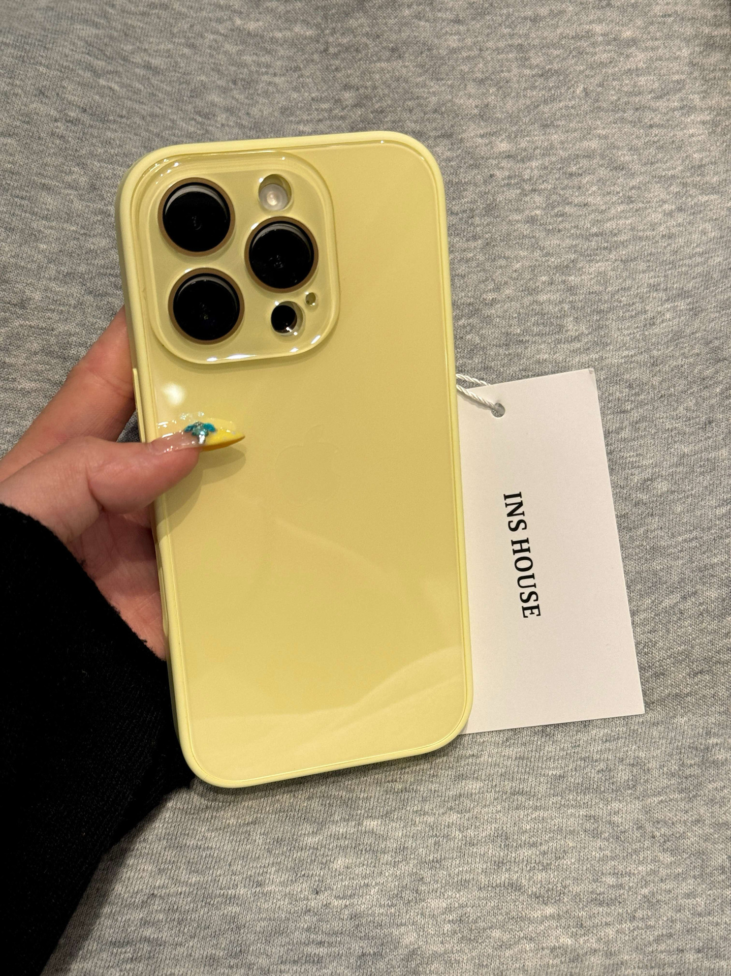 Clear Candy-colored Phone Case With Lens Protector For Iphone 16 Pro Max_voghion.com