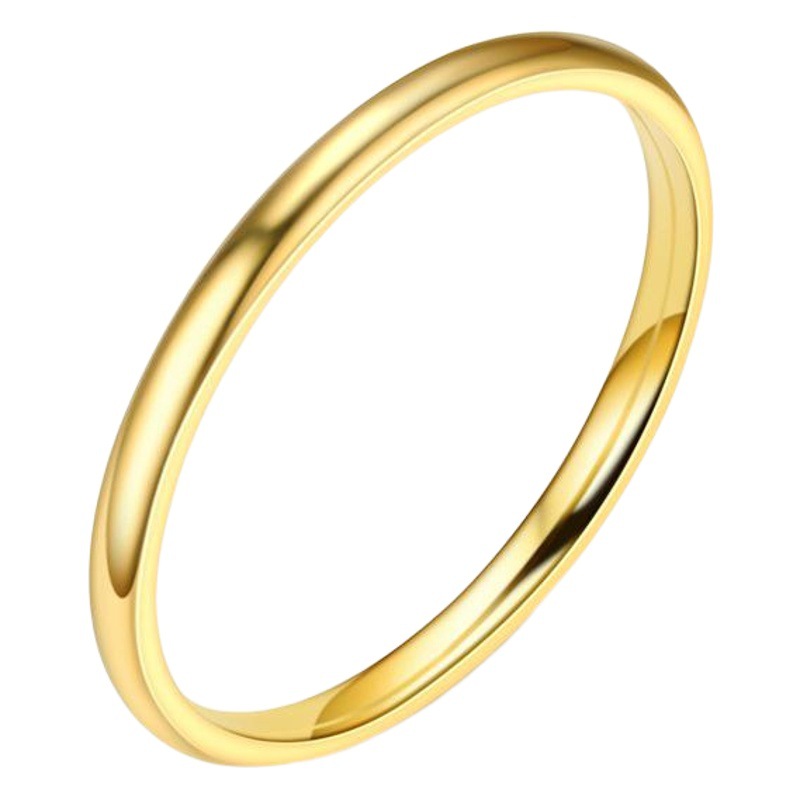 Fashionable and Simple Ultra-Fine Plain Titanium Steel Ring for Women, Accessible Luxury Niche Couple Ring, Popular Hand Jewelry Wholesale