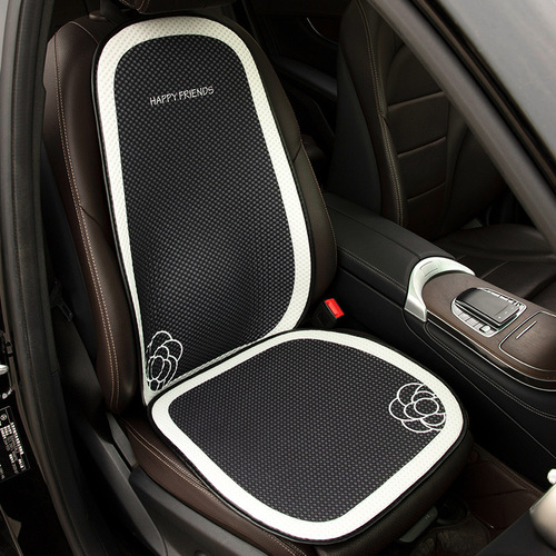 Car seat cushion, breathable single-chip cooling cushion for all seasons, ice silk seat cushion for women's car, summer car seat cushion