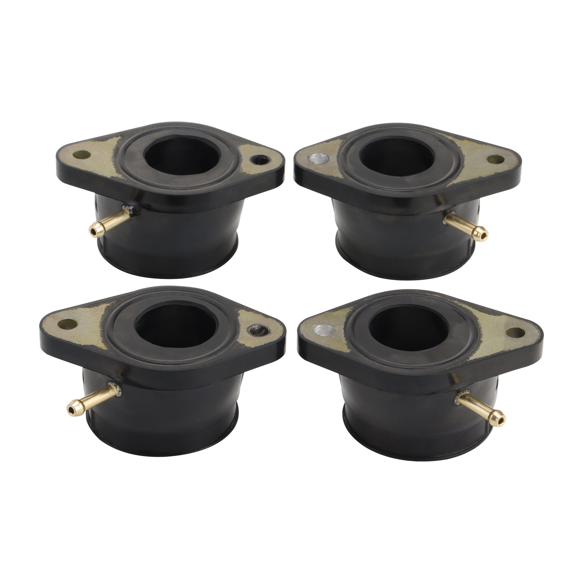 4 Pcs Motorcycle Intake Manifold Joint Adapter for YAMAHA XJR1200 XJR1300