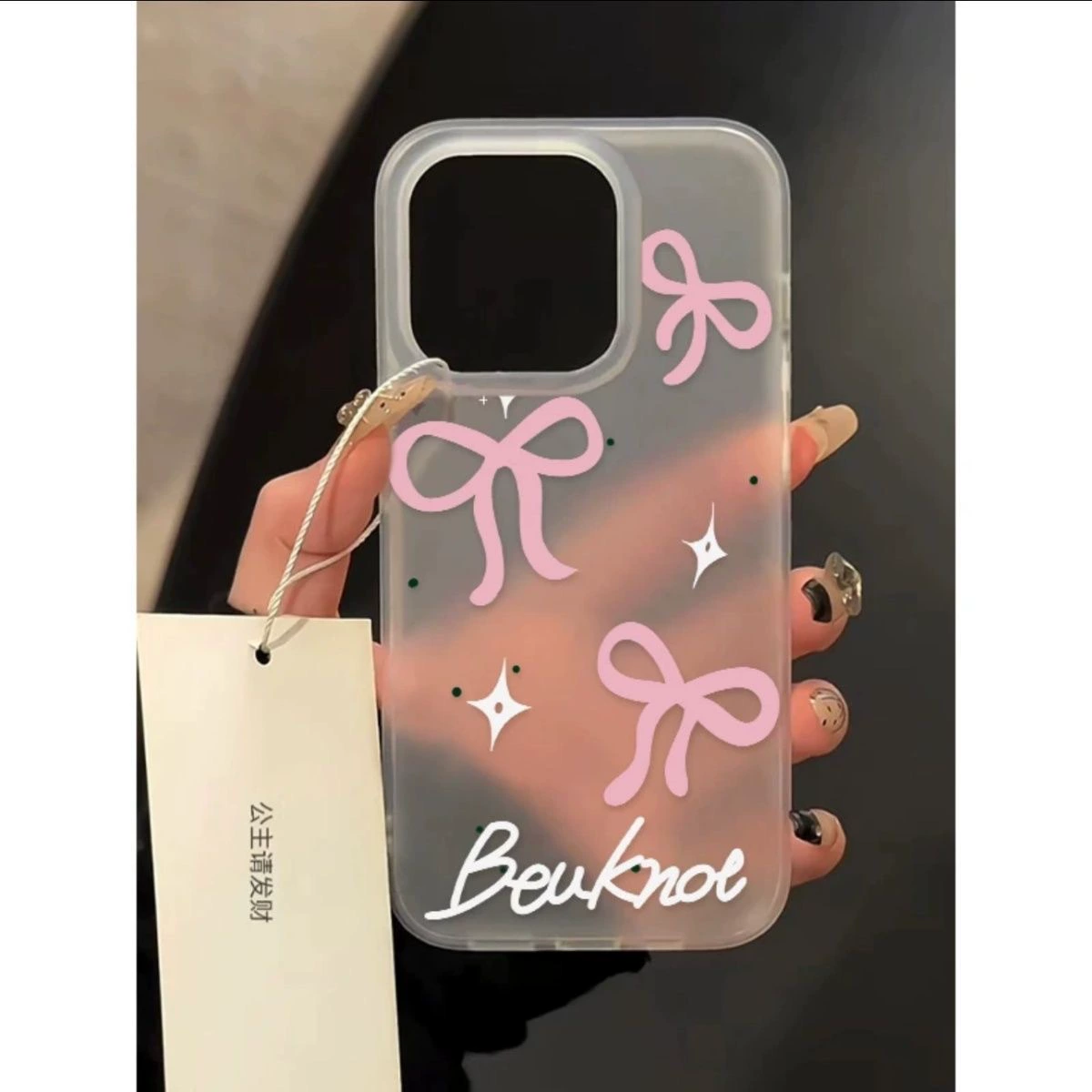 Совместимый iPhone13 с бантом, матовый чехол pro, 13pro max