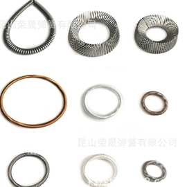 厂家生产直供各种耐高温连接器触指弹簧 触指斜圈弹簧规格齐全