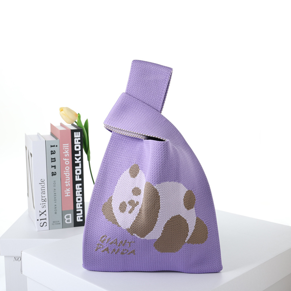 2024 Flying Weaving Bag Tote Bag Versión coreana del nuevo bolso de mano de moda Fabricante de bolsas de compras casuales de gran capacidad para estudiantes