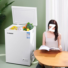 小冰柜家用全冷冻小型冷柜保鲜箱两用冷藏冷冻柜卧式冷柜包邮
