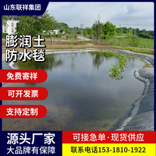 防水毯人工湖覆膜GCL钠基膨润土防水毯垃圾填埋场 膨润土防水毯