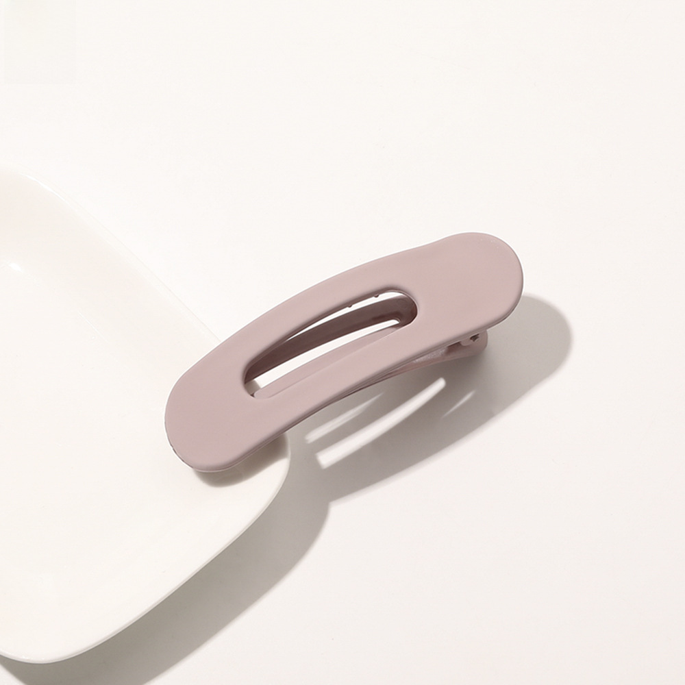 Qiyue matt värvi küljeklamber suur juuksenõel pesu näoklamber küljeklamber lihtne tukk juuksenõel pardilindiga peakate_voghion.com