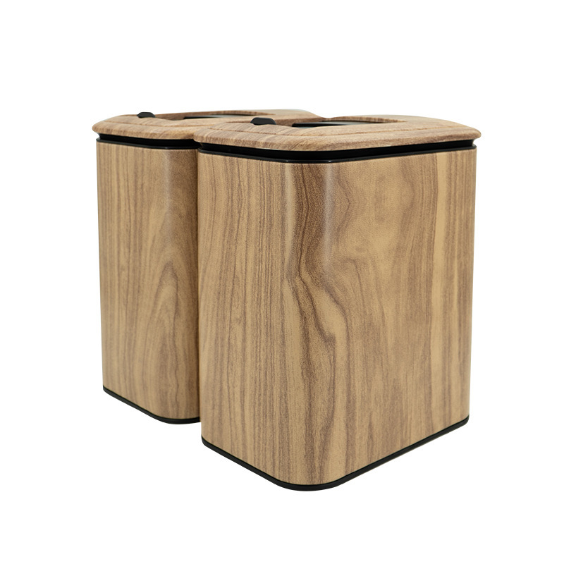 スマート音声ダストボックス茶かすバケツフィルター茶バケツ茶バケツ茶器部品茶台ゴミ排水収納バケツ|undefined