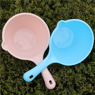 household Plastic Water ladle Kitchen scoop baby baby take a shower Ladybug thickening Long handle Water scoop wholesale
