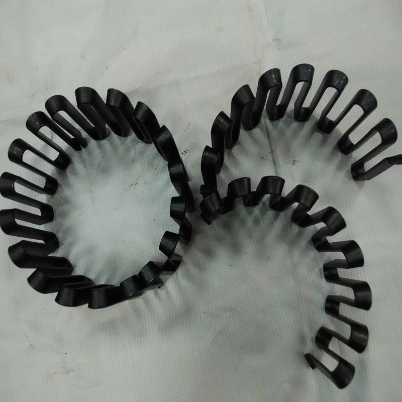 蛇簧弹性连轴器配件福克蛇黄JS型蛇型弹簧联轴器