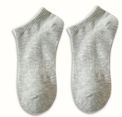 Calcetines de verano de algodón absorbente de sudor para niñas, calcetines de confinamiento sin hueso simples de color sólido, calcetines de tubo de la abuela, mujeres