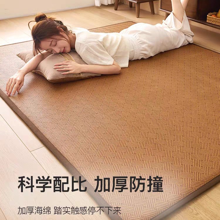 Alfombrilla de verano Alfombrilla de piso para dormir Tienda de piso Artezo Tatami Alfombrilla de siesta Alfombrilla de seda de hielo para el hogar Alfombrilla de escalada
