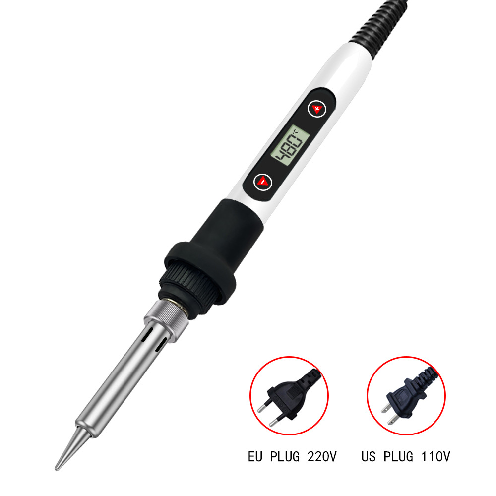 Neutral 80W pantalla digital temperatura constante soldador eléctrico soldadura hogar temperatura ajustable grado industrial soldadura eléctrica pluma herramienta de reparación