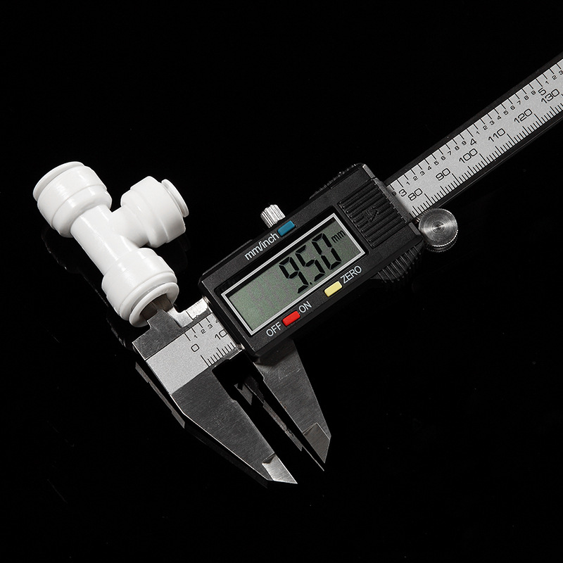T-tipo K7466 conexión rápida dos lados 3 minutos vuelta Medio 2 minutos tee accesorios de purificador de agua conjunta 2 minutos vuelta 3 minutos tee