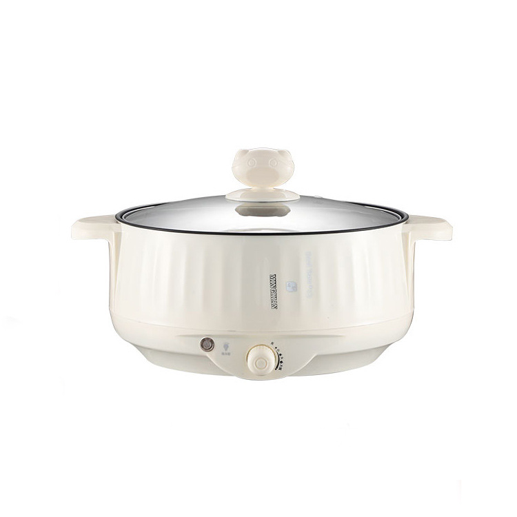 Cocina eléctrica multifuncional olla integrada hogar antiadherente Cocina eléctrica estudiante dormitorio Cocina eléctrica olla caliente eléctrica pequeña wok eléctrica