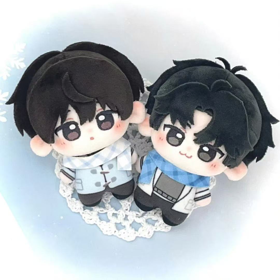 Novel "Old Story, New Length" fan-made Li Chi and Shu Shen Bao Shan cotton doll merchandise, Nunu cute plush toy accessories, and pendants