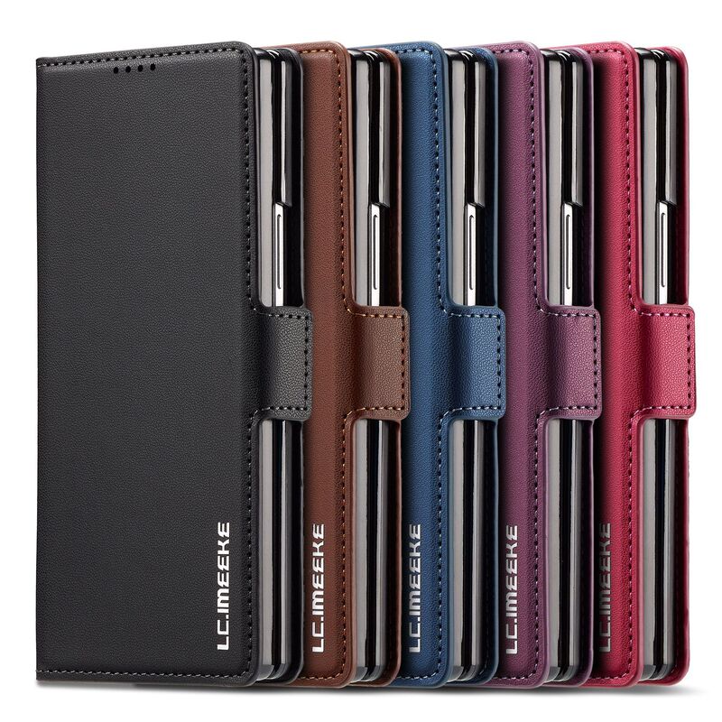 Samsung Galaxy Z Fold 30% off スタック携帯電話ケース Zfold6 Zflod5 4 ウォレット携帯電話レザーケースに適しています。|undefined
