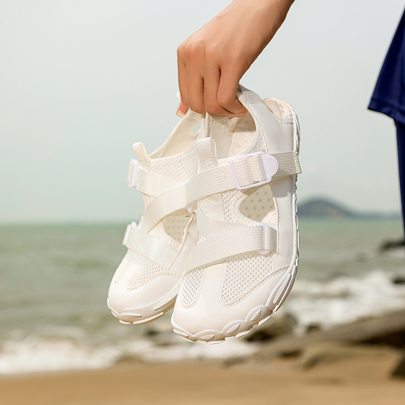 2026 nuevas parejas de zapatos de retroceso para hombres y mujeres transpirables antideslizantes interferencia de velocidad de agua fitness yoga zapatos de natación deportivos al aire libre