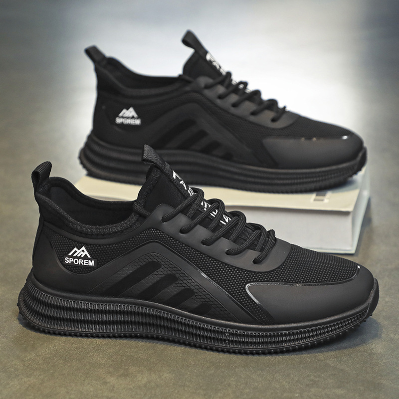 Zapatos de hombre Primavera y otoño nueva zapatilla de superficie de cuero 2023 zapatos casuales de hombre coreano transpirable de moda Zapatos a juego zapatos de hombre