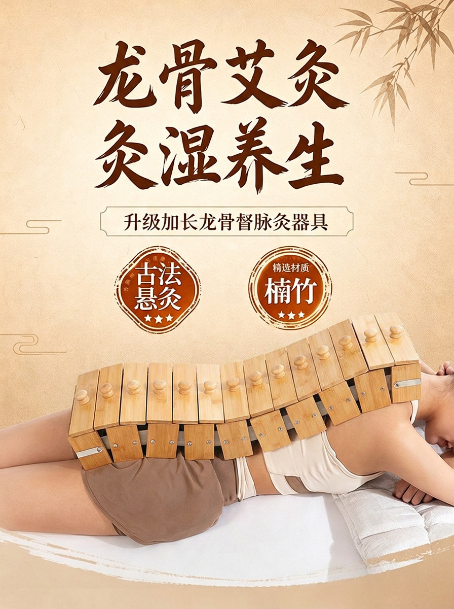Du Mai Moxibustion Ginger Powder 500g Stainless Steel Governor Vessel Fire Dragon Tool overview