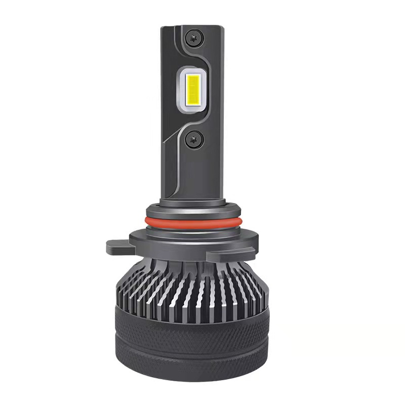 Bombilla LED T50 para faros delanteros de coche, H7 súper brillante, tubo de cobre dual, H11 modificado, luz blanca de 6000K, luz de coche integrada de haz alto y bajo H4