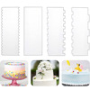 Cake Frosting Scraper Cake Smooth Scraper Cake Edge stripe comb cream Cake Smooth decorate