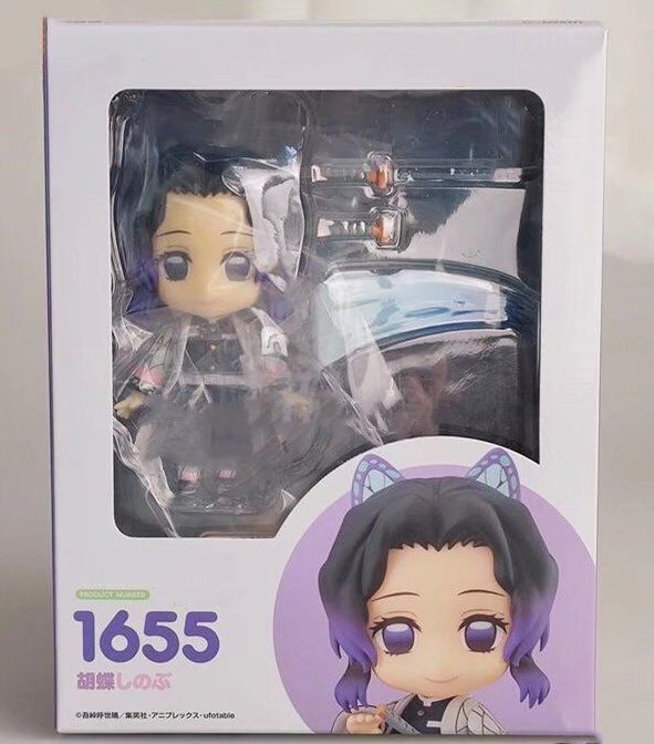 Q版粘土鬼滅1655 # 蝶忍虫柱可動顔人形モデル置物|undefined