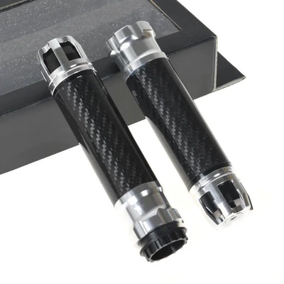 Wholesale motorcycle carbon fiber handle Motorcycle Handle Cover - 1-227-carbon-fiber-handle-glue-silver