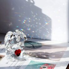 水晶小动物创意家居饰品水晶大象礼品工艺品摆件跨境专卖一件代发