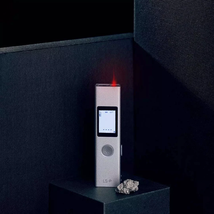 Лазерный дальномер LS-P 40m высокоточный инфракрасный портативный измерительный комнатный перезаряжаемый измерительный дальномер