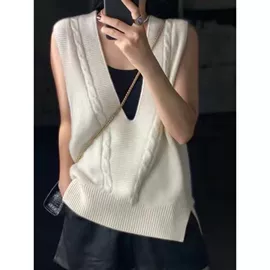 女式针织衫;毛衣;女式马甲