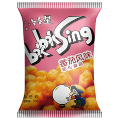 Bubu Xing Puffed Food Non-fried Potato Chips & French Fries 50g Crispy Balls 8090s Childhood Snacks Wholesale Whole Box