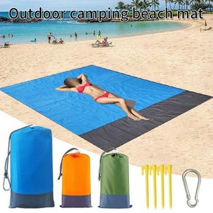 Beach Mat Waterproof and Sand-proof Portable Picnic Mat Outdoor Camping Tent Bottom Mat Lawn Picnic Meal Kong Ming