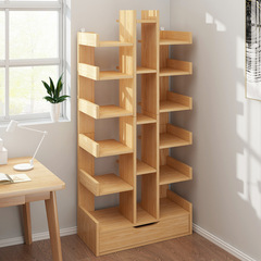 Simple bookshelf floor standing display rack home bookcase living room small storage rack wall-mounted storage rack office cabinet