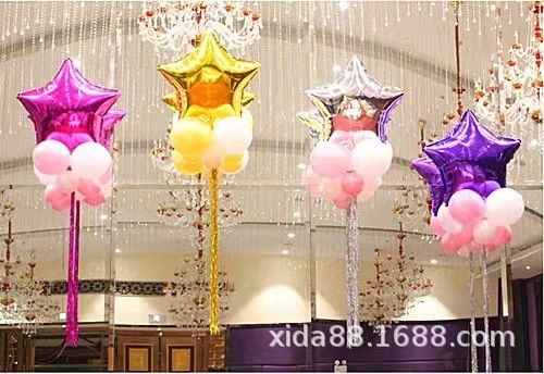 气球雨丝帘流苏儿童宝宝生日派对婚礼结婚布置装饰用品小雨丝详情9