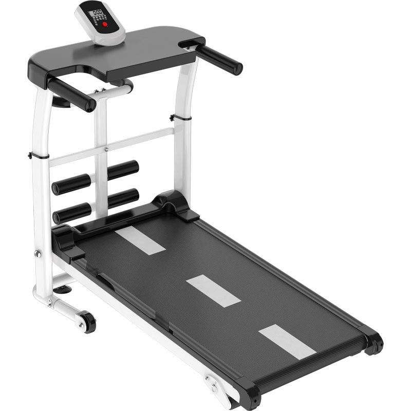 Treadmill for Home Use, Small Foldable Mini Walking Machine, Multifunctional Indoor Fitness Equipment, Wholesale for Foreign Trade