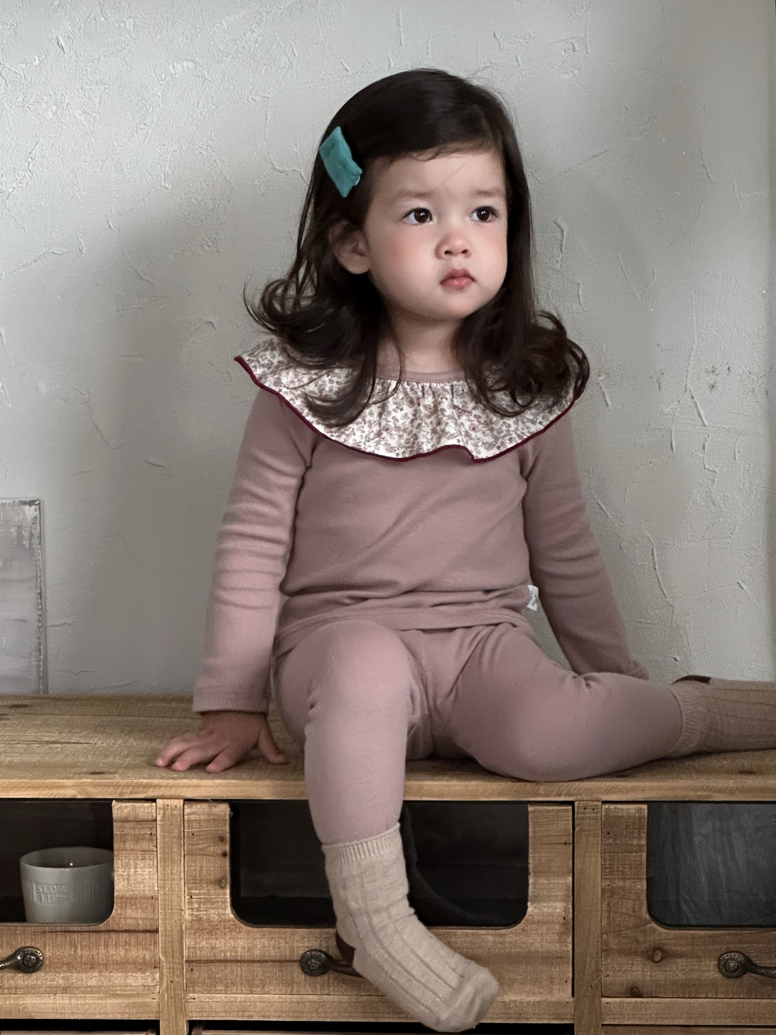 Pijamas infantiles de otoño conjunto de casa 2025 ropa de otoño ropa infantil coreana pijamas niñas ropa de hogar dos piezas