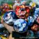 Which wrist elastic ball primary source PU foam high elastic hole ball outdoor parent-child interactive elastic ball