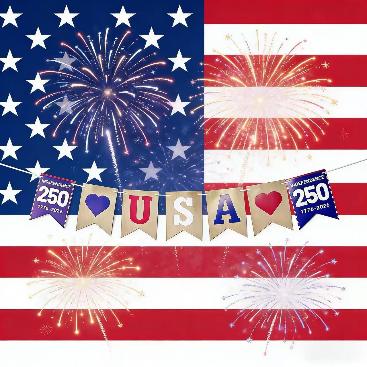 USA250拉旗