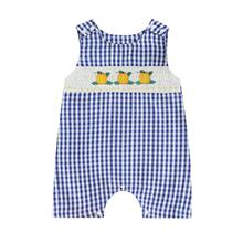 H 25240 Embroidered Smocked Romper �냺�B�w�� �羳�W��