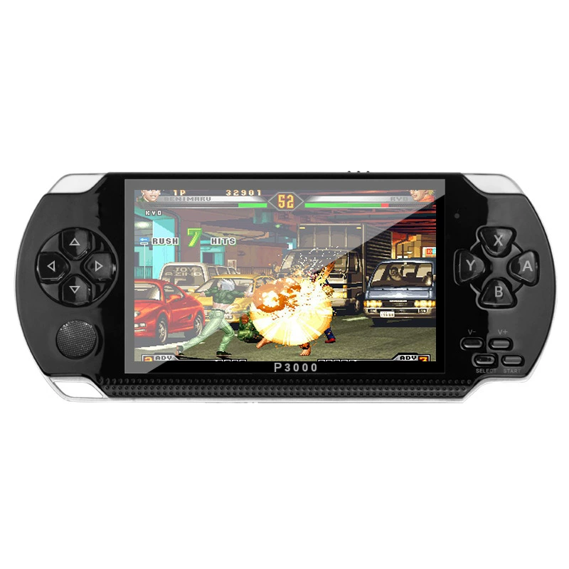 Игра-палм машина X6 с экраном 4.3 дюйма из древесины Cross-мир Palm Game Machine X6 4.3-дюймовый 8G Внешнеторговый ретро детский GbapSP3000 детские FC видеоигра