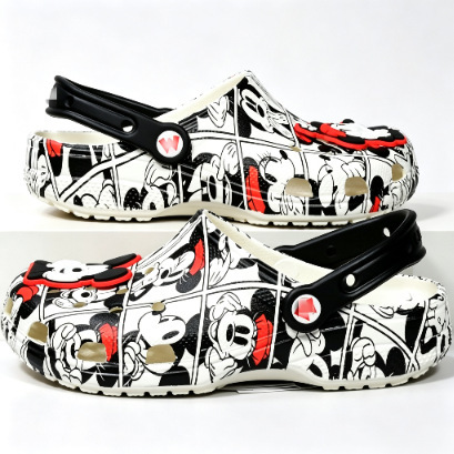 2025 new classic Mickey and Minnie perforated sandals, outdoor casual beach shoes, casual sandals, 211483