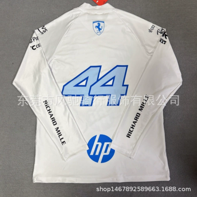 Тонкая базовая спортивная майка для гонок (F1 Майами) облегающий undershirt, белая, размерный ряд S–XXXL