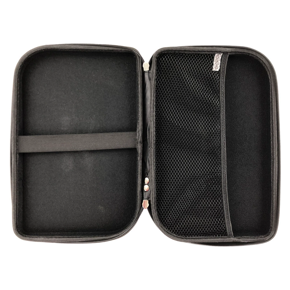 Square capacious handheld racket for table tennis, sports bag